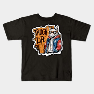 Thug Life Urban Fashion Masterpiece Kids T-Shirt